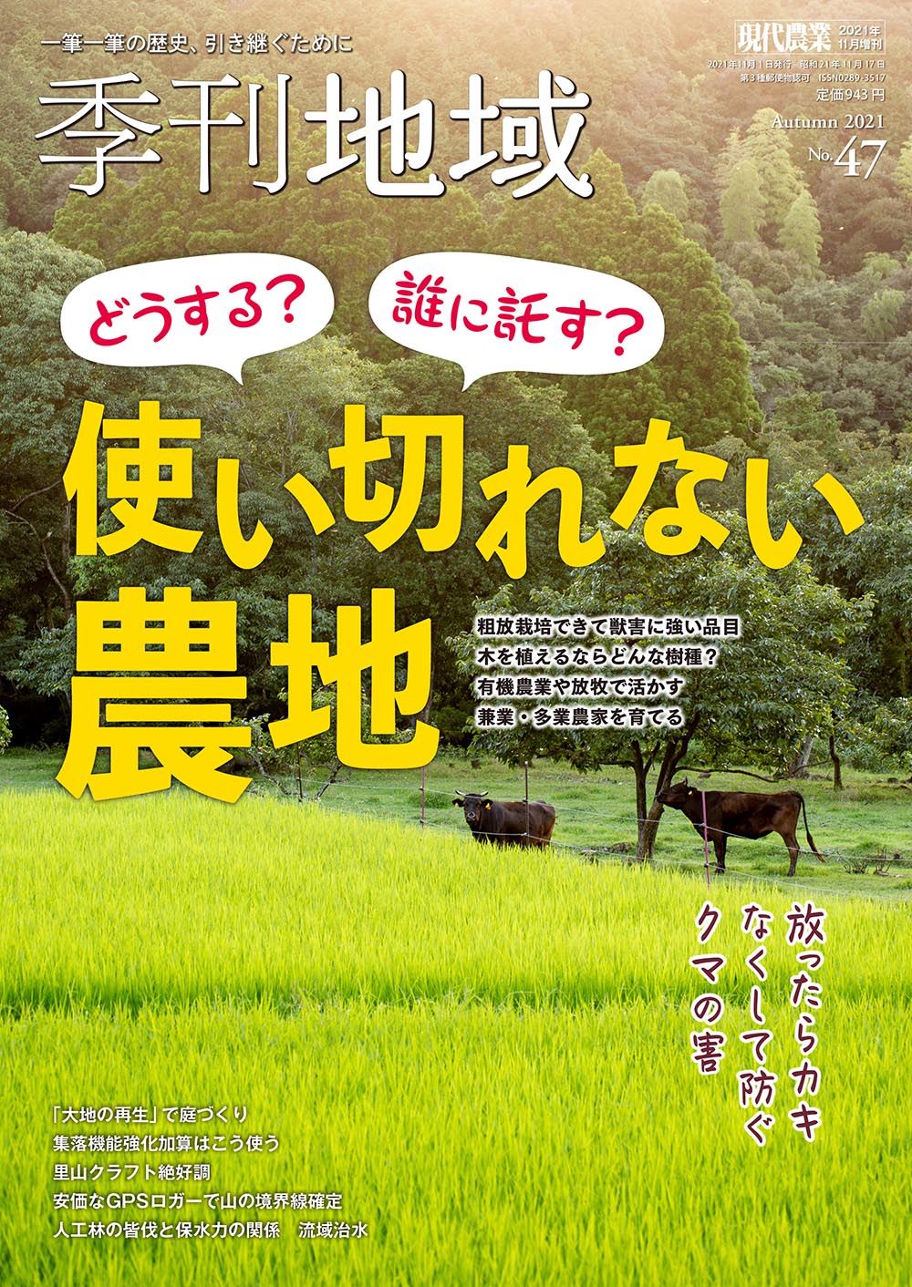 季刊地域47号　2021年秋号